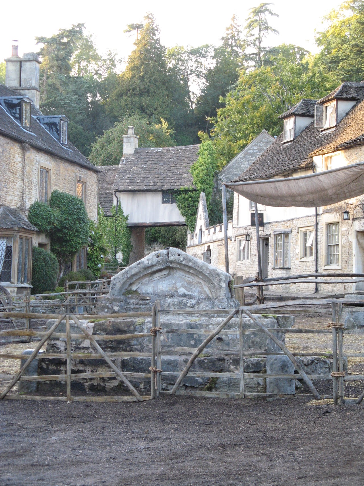 War Horse filming in Castle Combe